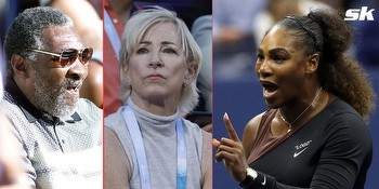 "I feel sorry for him if he is that bitter about white players"- When Chris Evert chastised Serena Williams' father Richard for controversial comments