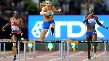 Femke Bol of the Netherlands cruises to gold in women's 400 hurdles at worlds
