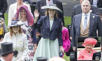 Fergie is excited to greet the Queen at Royal Ascot