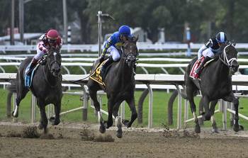 Filly Leave No Trace wins Spinaway Stakes at Saratoga Race Course