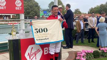 Five times Frankie Dettori was king at Newmarket’s Rowley Mile headquarters