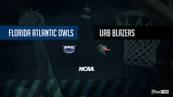 Florida Atlantic Vs UAB NCAA Basketball Betting Odds Picks & Tips