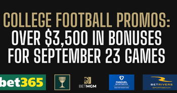 Football Betting Promos: Best CFB betting sites for Sept. 23