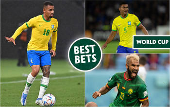 Football Tips: Brazil v Cameroon 3 best bets for Friday night's tie