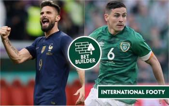 Football Tips: Our 29/1 France v Ireland Bet Builder