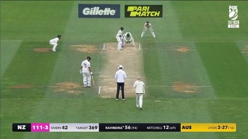 Foxtel under fire for displaying ads for illegal gambling companies during test cricket match