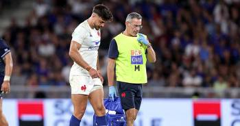 France’s Romain Ntamack to have scan on knee as World Cup looms