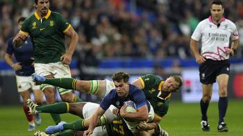France's star backs flop as they lose to South Africa in Rugby World Cup quarterfinals