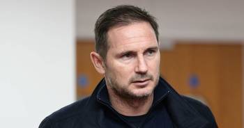 Frank Lampard shares January transfer window update as brutal Everton prediction made
