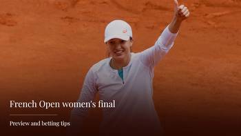 French Open tennis betting tips: Women's final preview between Iga Swiatek and Sofia Kenin