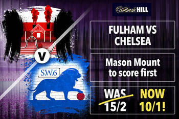 Fulham vs Chelsea PRICE BOOST: Get Mason Mount to score 1st at Top Price Guarantee 10/1 with William Hill