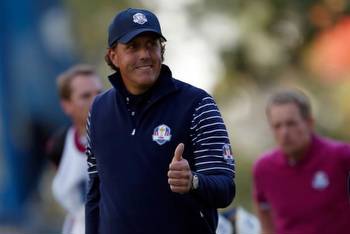 Gambler claims Phil Mickelson tried to bet on Ryder Cup he was playing in