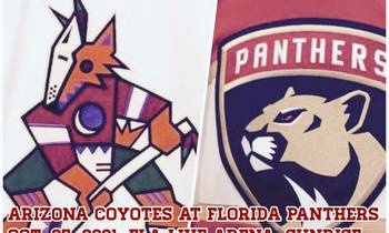 GameDay No. 6: Lineups, betting odds for Coyotes at Panthers