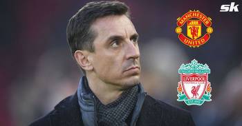 Gary Neville changes his Premier League top-four prediction involving Manchester United and Liverpool
