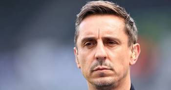 Gary Neville makes bold £300m claim in Manchester United and Arsenal Premier League prediction