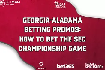 Georgia-Alabama Betting Promos: How to Bet the SEC Championship Game