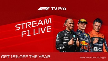 Get 15% off an F1 TV Pro subscription and livestream every second of the Formula 1 action this season