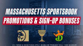Get $2,800 in Massachusetts sportsbook bonuses and sign-up promotions