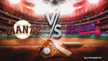 Giants-Braves prediction, odds, pick, how to watch