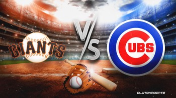 Giants-Cubs prediction, odds, pick, how to watch