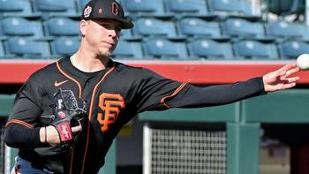 Giants 'excited' for Harrison to pitch Tuesday in MLB debut