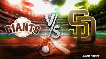 Giants-Padres prediction, odds, pick, how to watch