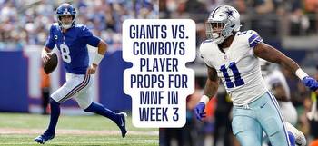 Giants vs. Cowboys player props: 3 best bets include picks for Saquon Barkley, Daniel Jones
