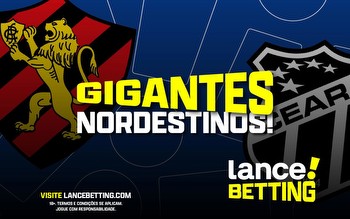 Gigantes nordestinos! Aposte R$100 e receba R$510 com duelo entre Ceará x Sport pela Série B