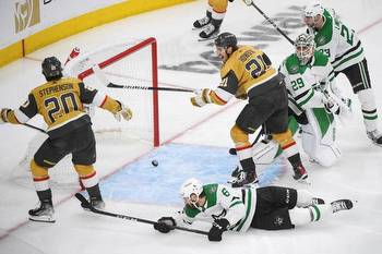 Golden Knights Shock Stars 3-2 In OT And Take 2-0 Series Lead.