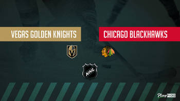 Golden Knights Vs Blackhawks NHL Betting Odds Picks & Tips