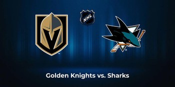 Golden Knights vs. Sharks: Injury Report