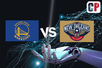 Golden State Warriors at New Orleans Pelicans AI NBA Prediction 103023