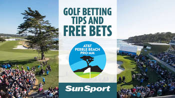 Golf betting tips and free bets: Three picks for Pebble Beach Pro-Am including 80/1 shot as Gareth Bale tees up