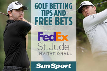 Golf betting tips and free bets: Three picks for the FedEx St. Jude Invitational including hot 100/1 chance