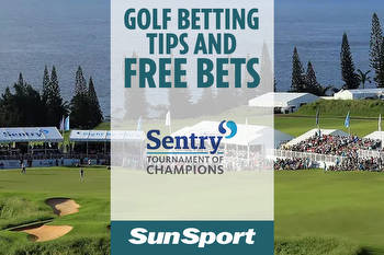 Golf betting tips and free bets: Three picks for the Sentry Tournament of Champions including 100/1 shot