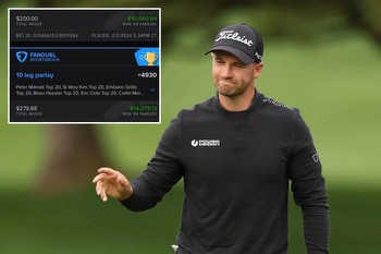 Golf bettors capitalized with big parlays on Pebble Beach tournament