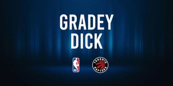 Gradey Dick NBA Preview vs. the Hawks