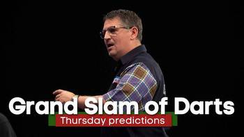 Grand Slam of Darts: Thursday's predictions, odds, betting tips, accas, order of play & TV times