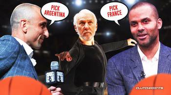 Gregg Popovich reacts to France vs. Argentina World Cup final