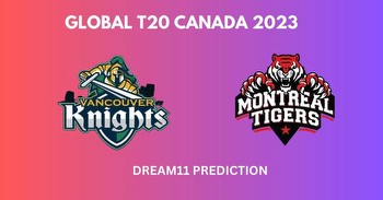 GT20 Canada 2023, VK vs MON, Qualifier 2: Match Prediction, Dream11 Team, Fantasy Tips & Pitch Report