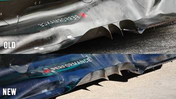 Hamilton's unfamiliar (good) feeling from Mercedes' F1 floor upgrade