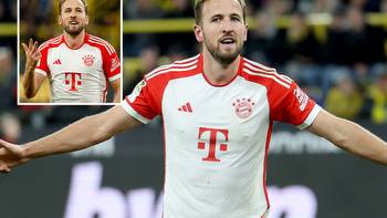 Harry Kane breaks Bundesliga record with stunning hat-trick as Bayern Munich thump Dortmund in Der Klassiker