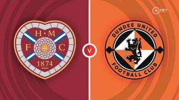 Heart of Midlothian vs Dundee United Prediction and Betting Tips