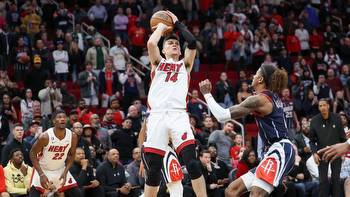 Heat-Spurs: Best bets in clude overs on Tyler Herro’s points, threes