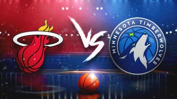 Heat vs. Timberwolves prediction, odds, pick, how to watch