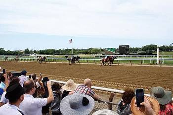 Hochul bets on horse racing in Elmont, LI