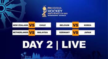 Hockey World Cup LIVE: New Zealand vs Chile LIVE at 1 PM