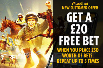 Horse racing betting offer: Get £20 in free bets with Betfair