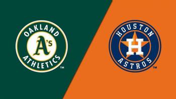 Houston Astros vs. Oakland Athletics Odds, Pick, Prediction 5/30/22