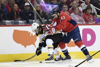 How Bruins star collected on bet with Capitals’ Tom Wilson